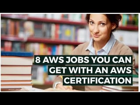 8 AWS jobs that you can get with AWS certifications.   